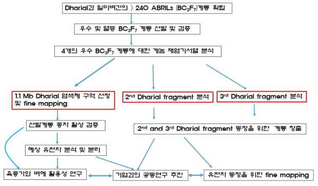 벼 종자 저장성관련 형질 분석 및 유전자 분리 및 농업적 활용 추진 전략