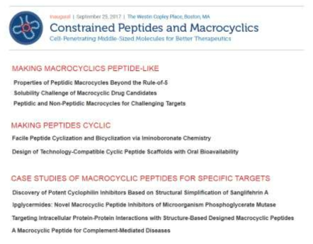 Cyclic peptide 및 관련 물질 연구 동향