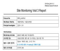 Monitoring report