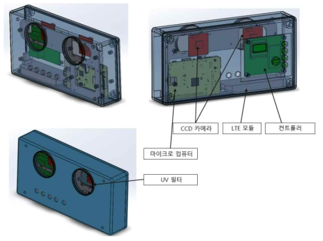 자동 예찰기 컨트롤러 기구디자인