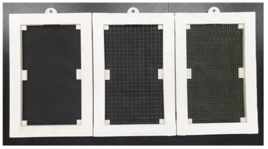 Non-target insect-blocking net modified on the basis of patent technology (Registration number: 1012115110000)