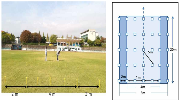 Simulation for the properties of pesticide spraying according to various conditions