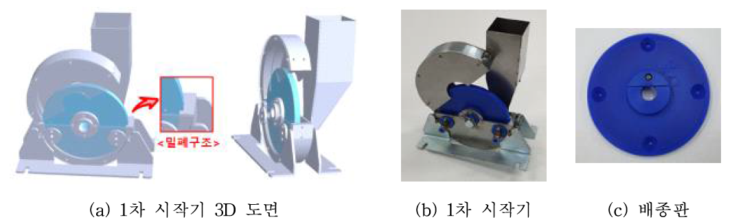 공기 흡입식 배종장치 1차 시작기