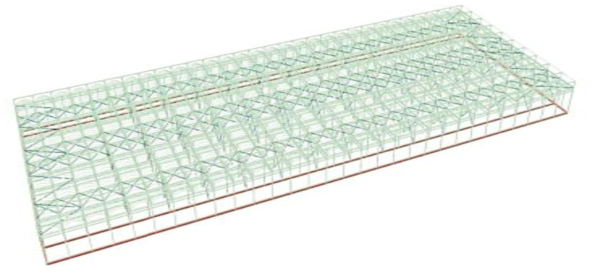 첨단 디지털 온실 3d 모델