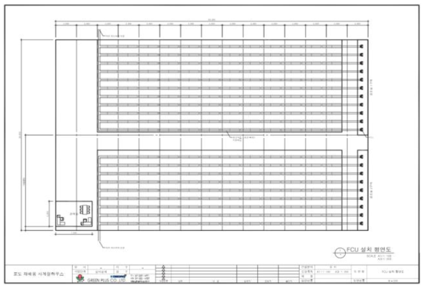 FCU설치 평면도