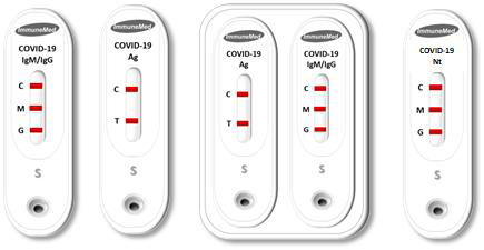 COVID-19 Rapid Diagnostic Test 4종