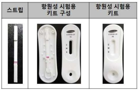 항원성 시험용 키트 제작