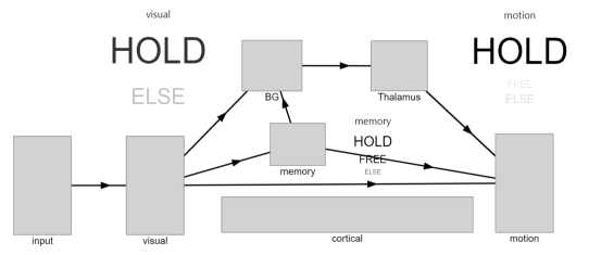 ETRI에서 구축한 stimuli(visual)-Response(motor) model