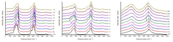 Temperature-controlled Raman spectra of a 0.98(K0.5Na0.5)NbO3-0.02Bi0.5Na0.5)(Zr0.85Sn0.15)O3 single crystal