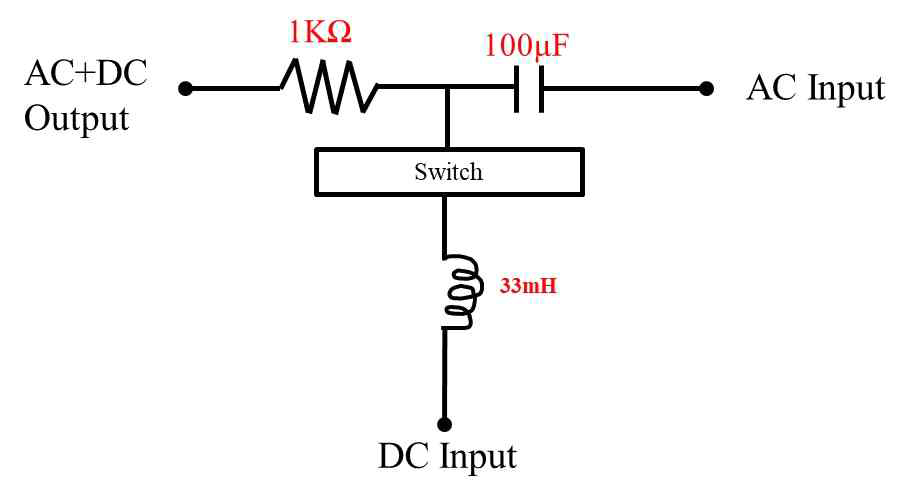 AC-DC coupler 회로도