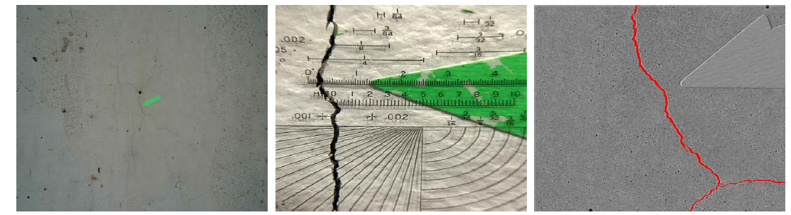 콘크리트 미소 균열 측정 및 영상처리를 활용한 균열 추출