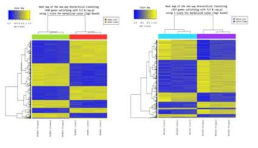 DEG 리스트에 대한 Heatmap