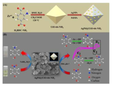 PdAg 나노입자가 담지된 유기-금속구조체의 합성과정과 간단한 반응 메커니즘