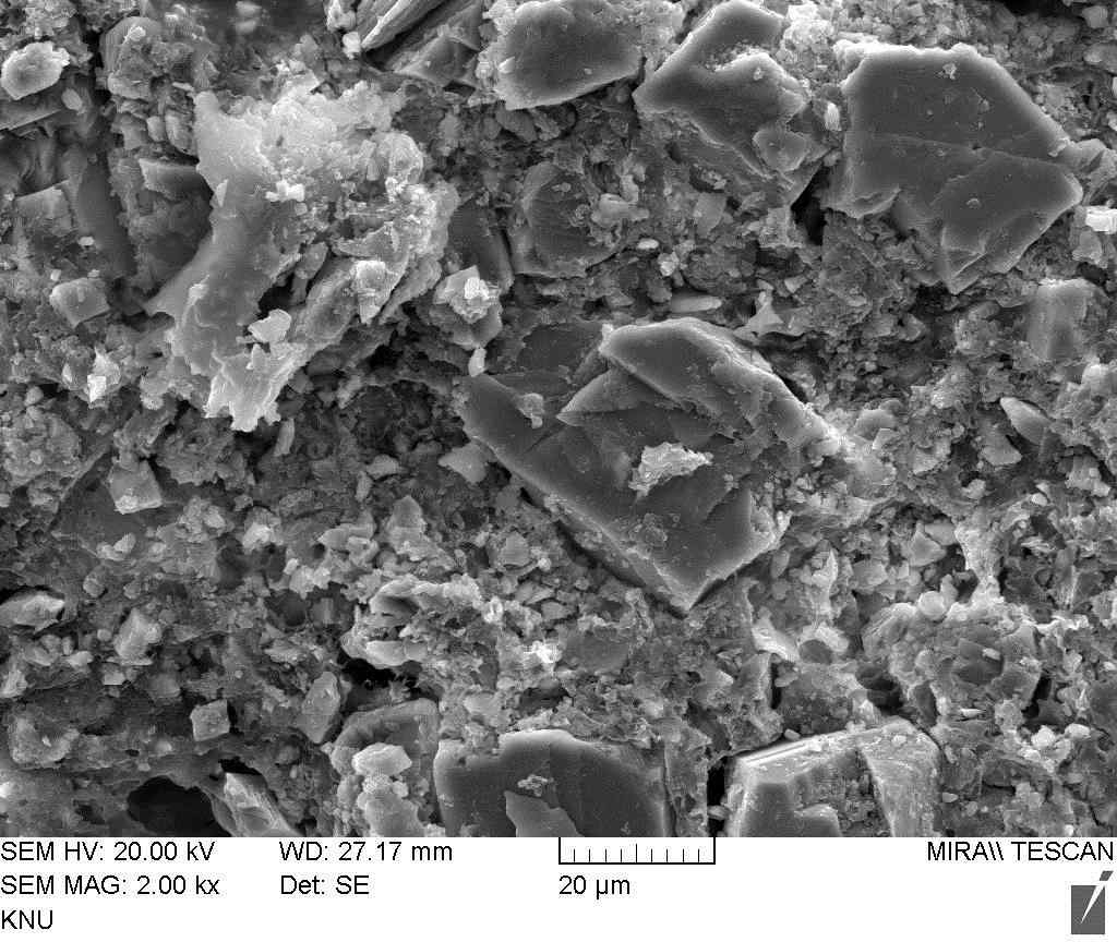 Micrograph of specimen surface after test(OS/AO)