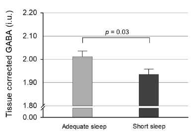 수면 문제에 따른 뇌 내 대사물질 변화