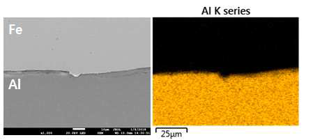 접합부 SEM 사진