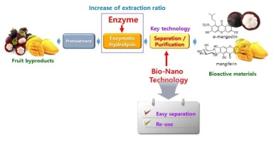 바이오-나노 융합 기술 활용 생리활성 물질 분리 정제 시스템