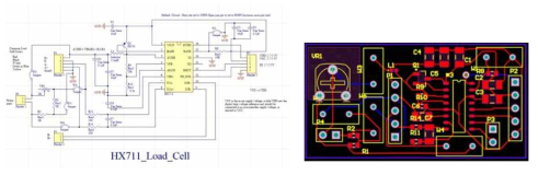 로드셀 모듈 회로 및 PCB 보드 설계