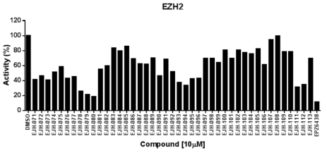 신규 합성을 통한 EZH2 억제 유효물질 발굴
