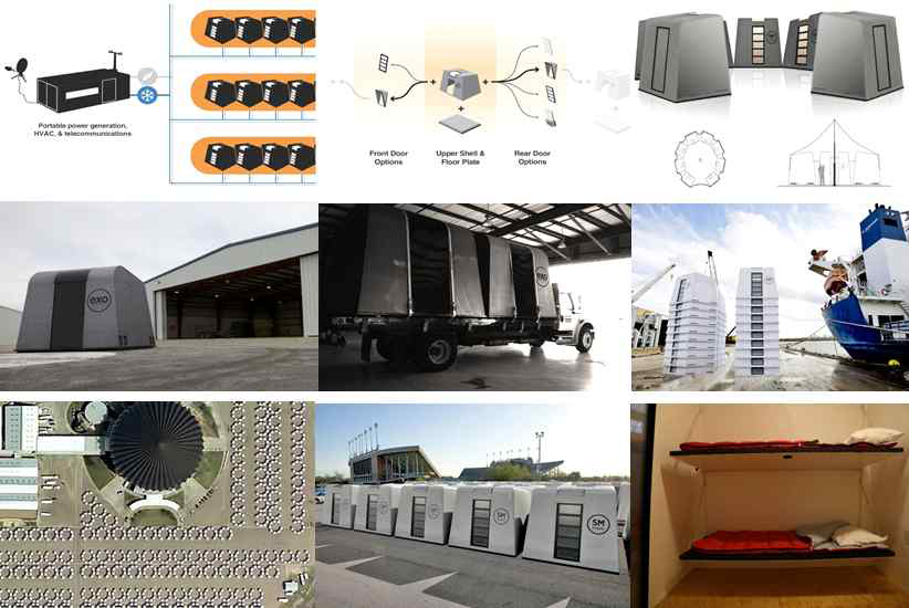 Exo Reaction Housing System-Easy to Assemble Flat Pack Emergency Shelter-4 (출처 : https://inhabitat.com/)