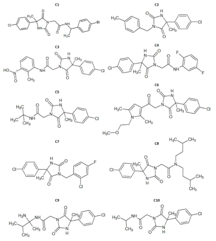 Screened compounds