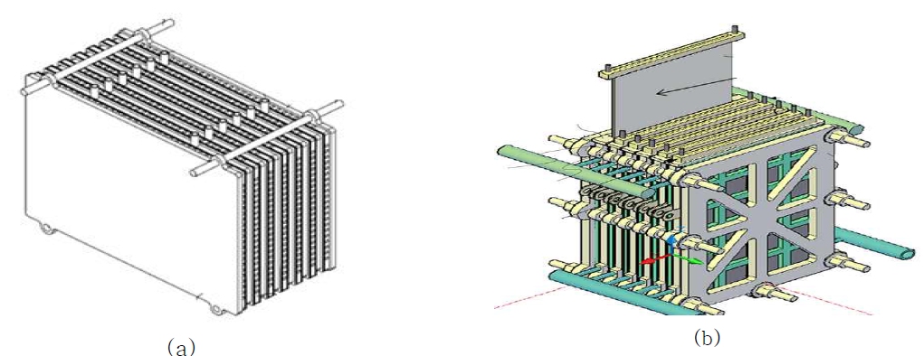 The developed metal/air fuel cell stacks for electrocoagulation