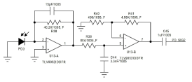 Single power supply 2단 증폭 광 수신 회로