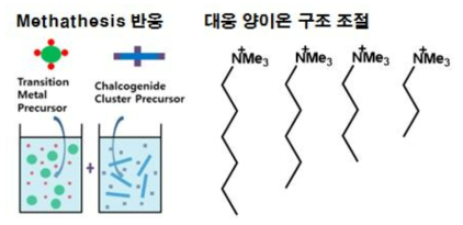 반응경로 및 양이온 구조 조절 기반 기공구조 조절