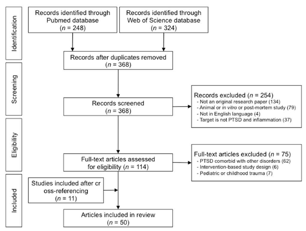 체계적 문헌 고찰 flowchart