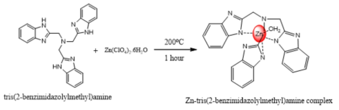 Zn-tris(2-benzimidazolylmethyl) amine 복합체 합성