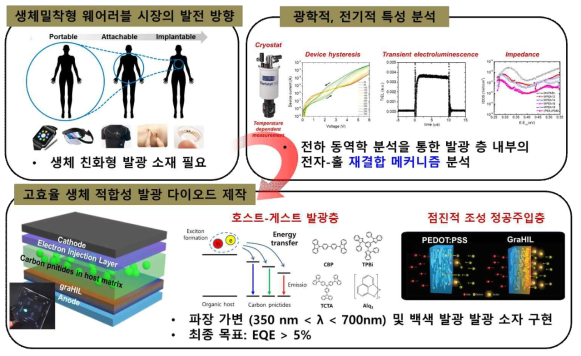 생체 친화형 발광 다이오드 개발