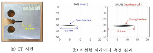 CT 시편에 대한 SAIAN 적용 결과