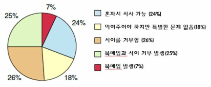 치매 중점 관리 기관에서의 삼킴관련 문제 유병률