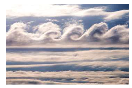 구름의 Kelvin-Helmholtz 파동 (http://earthsky.org/earth/kelvin-helmholzt-clouds)