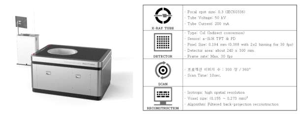 BCT 시스템 시제품 외형 모델링 사진 및 사양