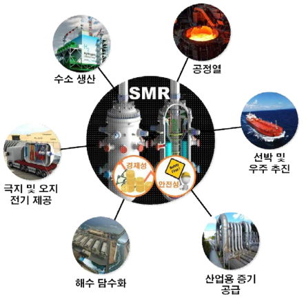 SMR의 다양한 적용성