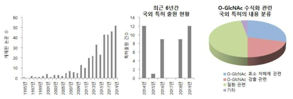 국외 O-GlcNAc 연구 현황