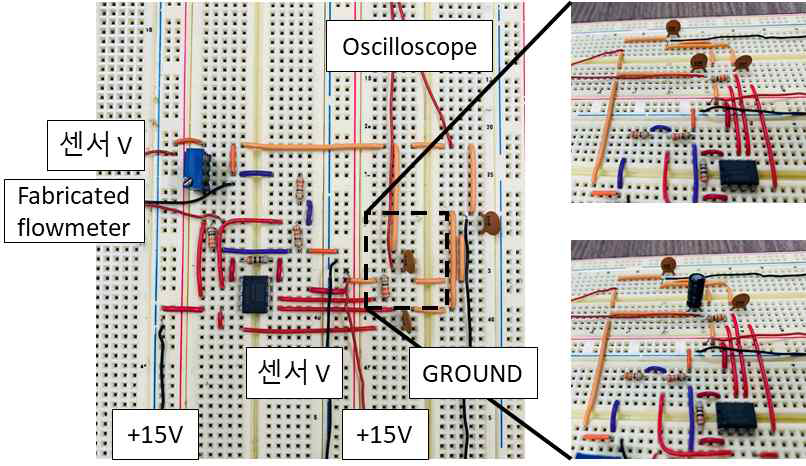 유속측정용 회로