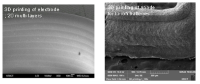 (한국화학연구원) 고전도성 전극 및 리튬배터리 음극재의 3차원 프린팅