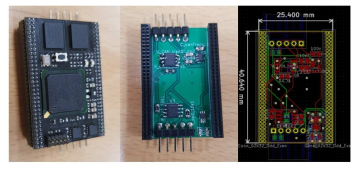 DSP(TMS320F28335)와 증폭회로 PCB