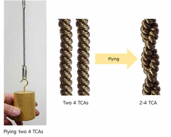2-4 TCA 제작 절차: Plying 과정