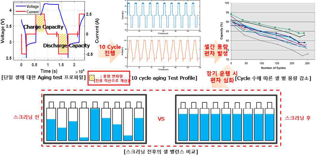 스크리닝 검증 프로세스(Target Parameter : Capacity)