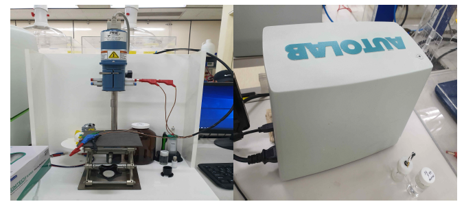 전기화학 평가 장치와 Metrohm사 AutoLAB