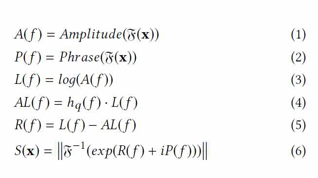 Spectral Residual 알고리즘에 시계열 데이터를 사용