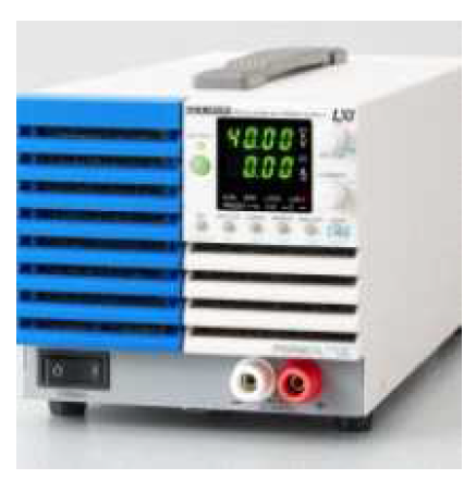 공급 전력을 모사하는 Power supply 장비 (Kikusui PWR801L)