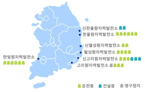 국내 원전 현황