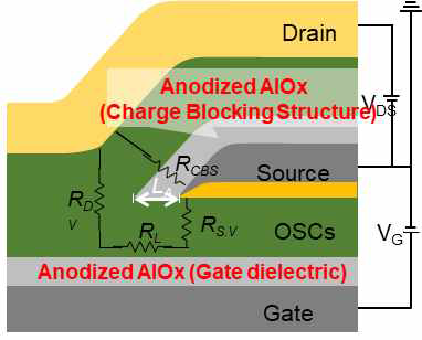 아노다이징을 이용한 수직구조 유기 전계효과 트랜지스터