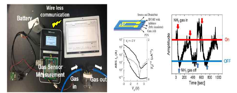 실시간 무선 모니터링 시스템을 이용한 10ppm 암모니아 가스 센싱