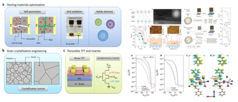 고성능 페로브스카이트 트랜지스터 공정 최적화 연구