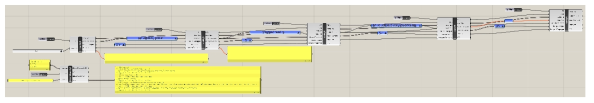 The energy efficient neighborhood design system developed as a Grasshopper module in Rhino